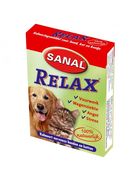 Supliment Calmant Sanal Cat/Dog Relax 15 Tb