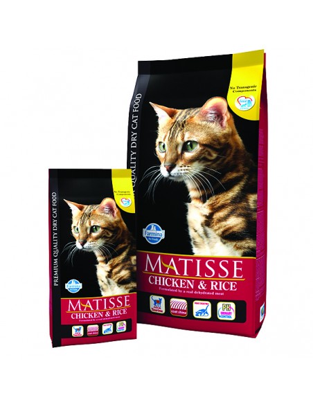Hrana uscata pentru pisici Matisse Original Pui & Orez, 10 Kg
