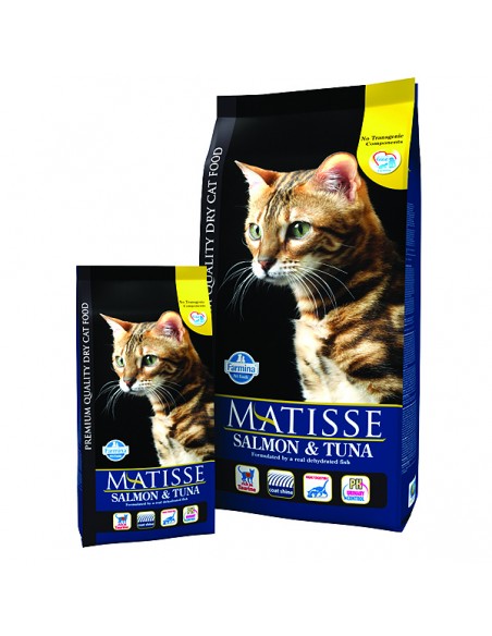 Hrana uscata pentru pisici Matisse, Somon & Ton, 10 kg