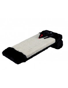 Sisal Pe Rola cu Jucarie, 15x35 cm Negru