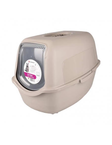 Litiera Flamingo Lexie L Grey pentru Pisici, 39 X 56 X h39.5 cm