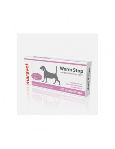 Worm Stop Comprimate Antiparazitare pentru...
