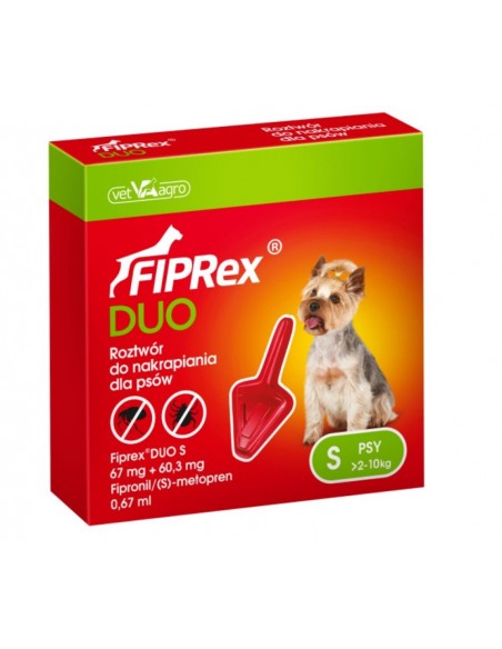 Fiprex Duo S Dog (2-10 kg) , 1 pipeta
