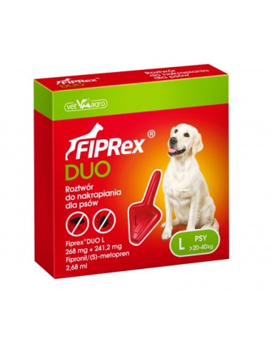 Fiprex Duo L Dog (20-40 kg) , 1 pipeta