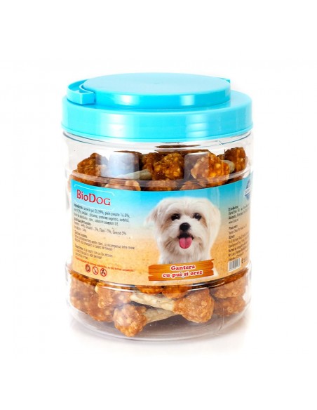 Biodog Recompense Gantera cu Pui si Orez, 500 Gr
