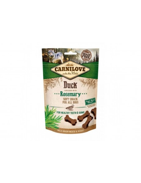 Recompense Caini Carnilove Crunchy Snack cu Rata si Rozmarin, 4x200 g