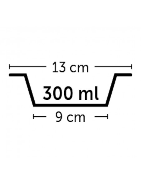 Castron Tobias Rosu S, 13 cm, 300 ml