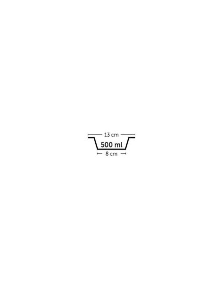 Castron Tobias Rosu M, 13 cm, 500 ml